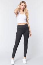 Jaclyn | Waist Band Long Ponte Pants