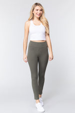 Jaclyn | Waist Band Long Ponte Pants