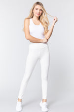 Jaclyn | Waist Band Long Ponte Pants