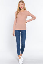 Lili | Long Slv Henley Thermal Top