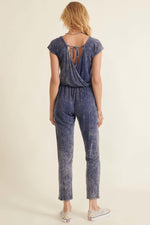 Ellie | Mineral Washed Finish Knit Jumpsuit