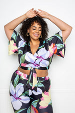 Jess | Flower Jogger & Top Set