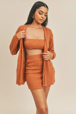 Tati | Cardigan Solid Color 3 Piece Set