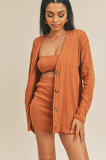 Tati | Cardigan Solid Color 3 Piece Set