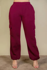 Lara | Plus Size Side Pocket Drawstring Waist Sweatpants