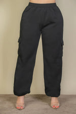 Lara | Plus Size Side Pocket Drawstring Waist Sweatpants