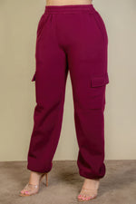 Lara | Plus Size Side Pocket Drawstring Waist Sweatpants