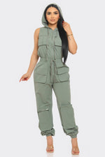 Hayley | Cargo Jumpsuit