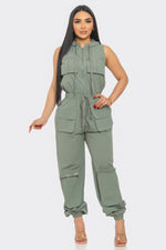 Hayley | Cargo Jumpsuit