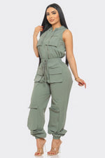 Hayley | Cargo Jumpsuit