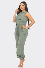 Hayley | Cargo Jumpsuit